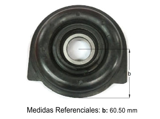 RODAMIENTOS DE CARDAN LIVIANOS NISSAN PICK UP 4X4/FRONTIER 4X4 DIAMETRO INTERIOR 30MM_