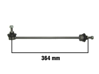 BIELETAS DE SUSPENSION RENAULT LAGUNA II/SAFRANE DELANTERA LARGO 364MM_