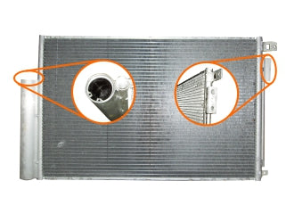 CONDENSADOR AIRE ACONDICIONADO CHEVROLET CLASSIC /ONIX / SPIN / NUEVO PRISMA/SONIC / COBALT 2012/...  _
