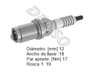 BUJIAS DE ENCENDIDO BMW M3 3.0 88/95/M5 3.5 84/88-3.8 92/96_