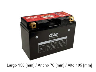 BATERIAS DE MOTOS YT9B - 12V - 8 AMPERES CCA: 130A_