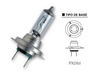 LAMPARAS DE CAMIONES HALOGENAS LAMPARA ALTA Y BAJA/ANTINIEBLA DELANTERO - 24V 70W PX26D - PACK X10
