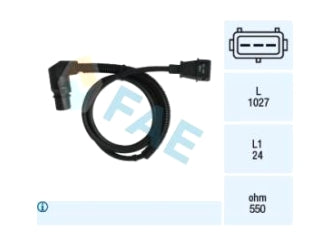 SENSORES DE ROTACION RPM CHEVROLET ASTRA/VECTRA/KADETT 1.8-2.0-2.2 8V 3 PINES_