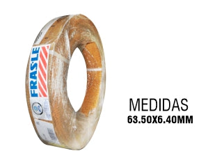 CINTAS DE FRENOS POR ROLLOS GUARNICION TRENZADA EN ROLLO 63.50X6.40MM - PACK X10