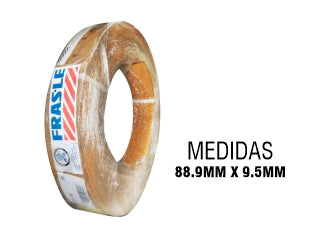 CINTAS DE FRENOS POR ROLLOS GUARNICION TRENZADA EN ROLLO 88.9X9.5MM - PACK X10