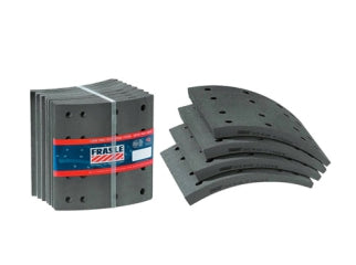 BLOQUES PARA FRENOS PESADOS SCANIA 111/112/113/140/141/142/143 TRASERO 8 PIEZAS - SIST SCANIA - ANCHO 203MM - ESPESOR 20.60MM_