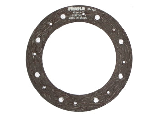 FORROS DE EMBRAGUES FIAT 128 / RENAULT 12 BREAK 2DA SERIE/18 180X124X3.40MM - 8 AGUJEROS - FRESADO IZQUIERDO - PACK X5