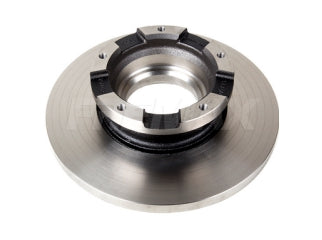 DISCOS DE FRENOS LIVIANOS FORD TRANSIT 310/330/350 12-.. TRASERO SOLIDO SIN MAZA CON ANILLO DE ABS 308X69X16MM_