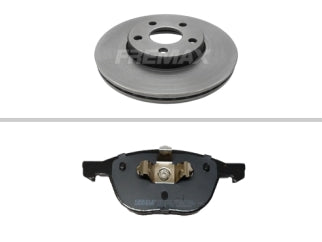 KIT DISCOS+PASTILLAS FRENOS FORD FOCUS / VOLVO S40/V50/C30 // 3963 X2 - 767_