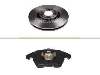 KIT DISCOS+PASTILLAS FRENOS PEUGEOT 308/408 1.6 THP // 5017 X2 - 1516_