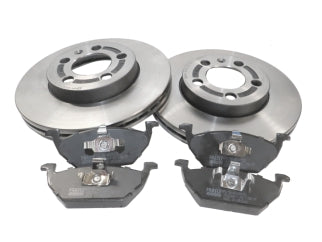 KIT DISCOS+PASTILLAS FRENOS VOLKSWAGEN POLO/VIRTUS 1.6 16V MSI 18/.. // 5650 X2 + 058_