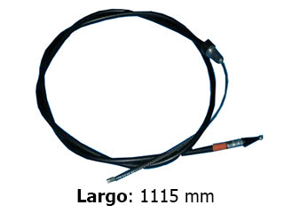 CABLES FRENO DE MANO LIVIANOS DODGE D100/D200 FRENO TRASERO IZQUIERDO - CABLE CORTO - LARGO 1115 MM - FREMEC 6_