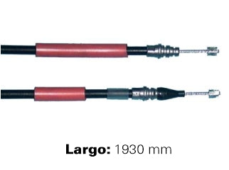 CABLES FRENO DE MANO LIVIANOS FORD F100/F150/F1000 67/80 CABLE ENSAMBLE FRONTAL-PALANCA - LARGO 1930 MM - FREMEC 48_