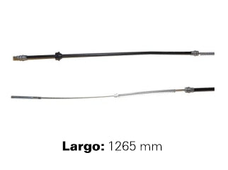 CABLES FRENO DE MANO LIVIANOS CHEVROLET C10/C20/D20/SILVERADO 74/78 PARTE DELANTERA - LARGO 1265 MM - FREMEC 72_