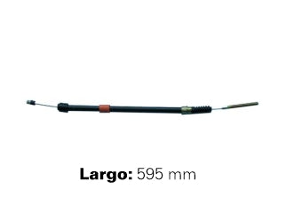 CABLES DE EMBRAGUE LIVIANOS RENAULT 12 ../83 LARGO 595 MM_