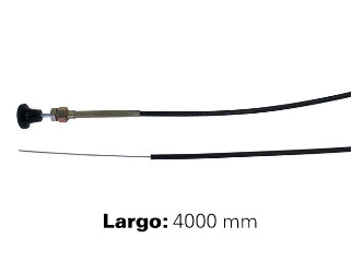 CABLES CEBADOR UNIVERSAL - CAPOT/CEBADOR - CON VAINA DE ACERO - LARGO 4000 MM - FREMEC 179_