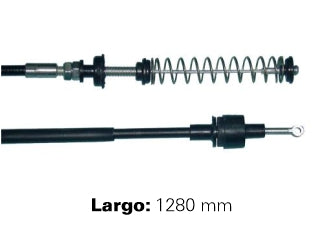 CABLES DE EMBRAGUE LIVIANOS FORD TAUNUS 74/80 LARGO 1280 MM - FREMEC 186_
