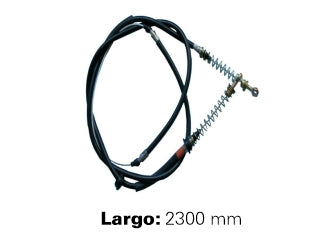 CABLES FRENO DE MANO LIVIANOS FIAT 147/SPAZIO/FIORINO FRENO ENTRE RUEDAS - LARGO 2300 MM_
