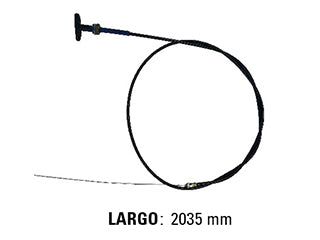 CABLES APERTURA CAPOT LIVIANOS FORD FALCON 71/81 CON MANIJA - LARGO 2035 MM - FREMEC 212_