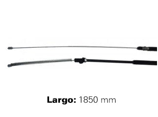 CABLES FRENO DE MANO PESADOS FORD F350 81/84 FRENO TRASERO DERECHO/IZQUIERDO  -  LARGO 1850 MM_