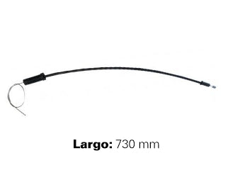 CABLES DE ACELERADOR LIVIANOS PEUGEOT 504 GR II 84/89 LARGO 730 MM_