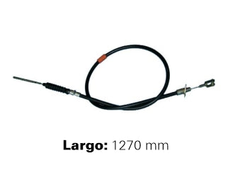 CABLES DE EMBRAGUE LIVIANOS DODGE 1500 / VOLKSWAGEN 1500 PIEZAS METALICAS - LARGO 1270 MM - FREMEC 254_