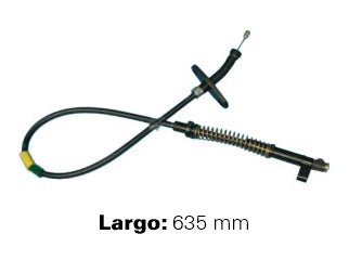 CABLES DE ACELERADOR LIVIANOS FORD F100 PERKINS 4-203 81/92 LARGO 635 MM - FREMEC 263_