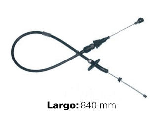 CABLES DE ACELERADOR LIVIANOS FORD F100 6 CILINDROS MAX ECONO 89/91 LARGO 840 MM - FREMEC 270_