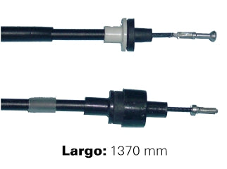 CABLES DE EMBRAGUE LIVIANOS FORD SIERRA 1.6-2.3 90/.. LARGO 1370 MM - FREMEC 286_