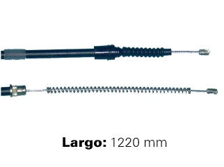 CABLES FRENO DE MANO LIVIANOS RENAULT FUEGO GTS-GTX-RX-TS 78/.. FRENO TRASERO IZQUIERDO - LARGO 1220 MM - FREMEC 313_