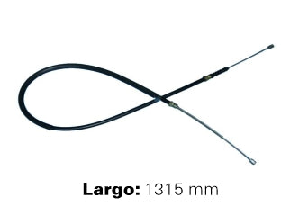 CABLES FRENO DE MANO LIVIANOS RENAULT TRAFIC 1.4 - 1.8 - 2.0 - 2.1 D 88/.. FRENO TRASERO IZQUIERDO A CAMPANA  -  LARGO 1315 MM_