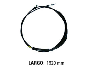 CABLES APERTURA CAPOT LIVIANOS FORD ESCORT 94/96/ORION 93/.. / VOLKSWAGEN POINTER 93/.. SIN MANIJA  -  LARGO 1920 MM_