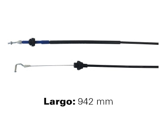 CABLES DE ACELERADOR LIVIANOS VOLKSWAGEN GOL/GACEL/SAVEIRO 1.6 AP LARGO 942 MM_