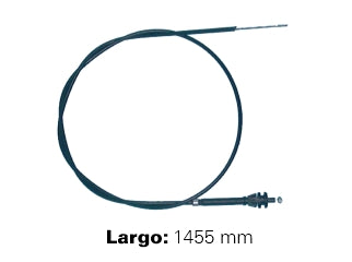 CABLES CEBADOR FIAT UNO/DUNA/FIORINO 1.3 86/96 SIN TESTIGO - CEBADOR SIN PERILLA - LARGO 1455 MM_