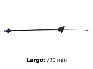 CABLES DE EMBRAGUE LIVIANOS CHEVROLET D13/D20/D24/D25 89/92 LARGO 720 MM_