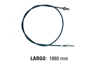 CABLES APERTURA CAPOT PESADOS MERCEDES BENZ 1111/1112/1113/1114 L/1313/1513/1517 L/1519/2013/2213 SIN MANIJA - LARGO 1680 MM - FRE