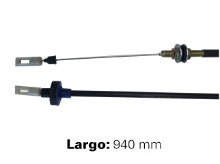 CABLES DE EMBRAGUE LIVIANOS VOLKSWAGEN GOL/SAVEIRO 87/89/GACEL/SENDA LARGO 940 MM_