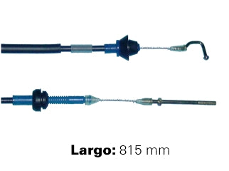 CABLES DE ACELERADOR LIVIANOS VOLKSWAGEN GOL/SAVEIRO/SENDA 1.6 D LARGO 815 MM_