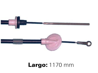 CABLES DE EMBRAGUE LIVIANOS FIAT DUCATO 81/89 / PEUGEOT J5 / CITROEN C25 LARGO 1170 MM - FREMEC 540_