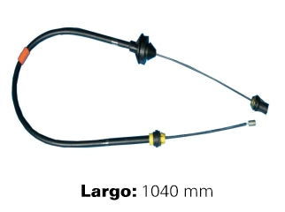 CABLES DE EMBRAGUE LIVIANOS RENAULT 19 88/94 LARGO 1040 MM_