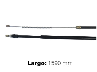 CABLES FRENO DE MANO LIVIANOS RENAULT 19 TR-GTR TODOS EXCEPTO ABS - FRENO TRASERO DERECHO/IZQUIERDO A CAMPANA - LARGO 1590 MM - FR