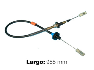 CABLES DE EMBRAGUE LIVIANOS FORD GALAXY 2.0 91/.. LARGO 955 MM_