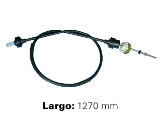CABLES DE EMBRAGUE LIVIANOS PEUGEOT 205 1.3 89/.. CAJA MA  -  LARGO 1270 MM_