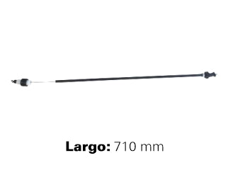 CABLES DE ACELERADOR LIVIANOS FIAT TEMPRA ITALIANO/TIPO 1.4-1.6 CARBURADO 89/96 LARGO 710 MM - FREMEC 626_