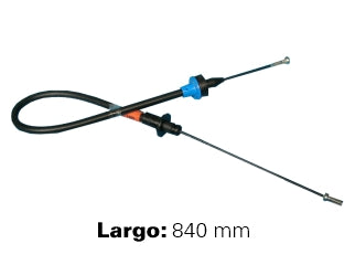 CABLES DE EMBRAGUE LIVIANOS FORD ESCORT 1.8 16V ZETEC 96/03 LARGO 840 MM - FREMEC 683_