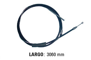 CABLES FRENO DE MANO PESADOS FORD F400/F4000 ../91 FRENO DELANTERO - LARGO 3060 MM - FREMEC 729_