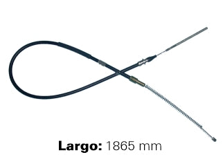 CABLES FRENO DE MANO LIVIANOS PEUGEOT 405 87/96 TRAMO DELANTERO - LARGO 1865 MM - FREMEC 759_