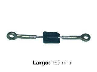 CABLES FRENO DE MANO LIVIANOS FORD ESCORT 1.6 AE ../91 TRAMO DELANTERO CORTO - LARGO 165 MM - FREMEC 799_