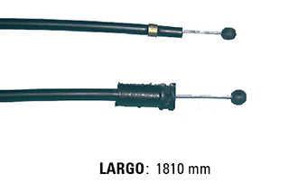 CABLES APERTURA CAPOT LIVIANOS VOLKSWAGEN POLO/CADDY / SEAT CORDOBA/IBIZA/INCA SIN MANIJA  -  LARGO 1810 MM_