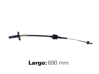 CABLES DE EMBRAGUE LIVIANOS FIAT PALIO/SIENA/STRADA 1.6 16V - 1.7 TD 96/00 LARGO 682 MM_